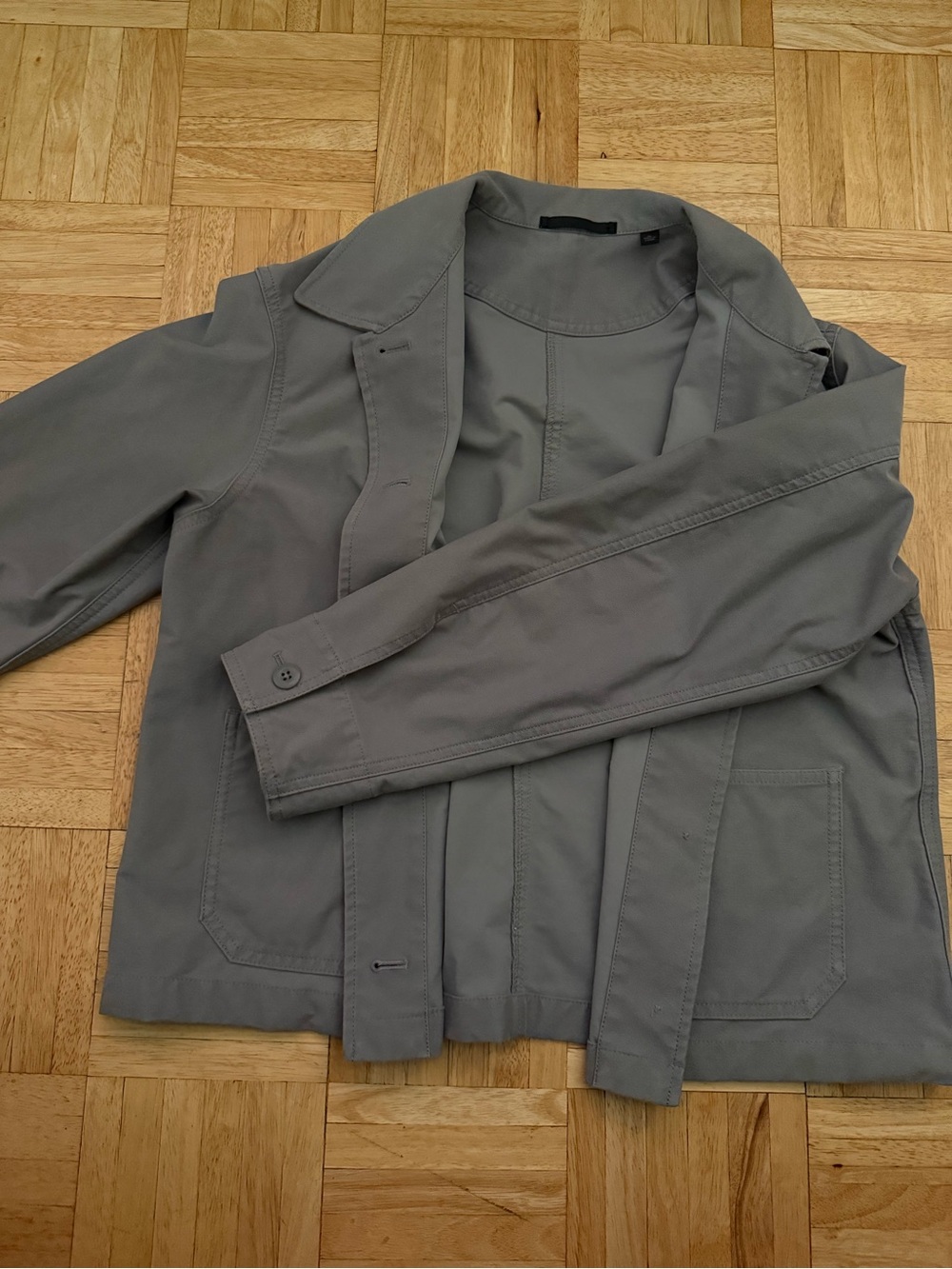 Uniqlo Gray Lightweight Jacket - Picture 2 of 4